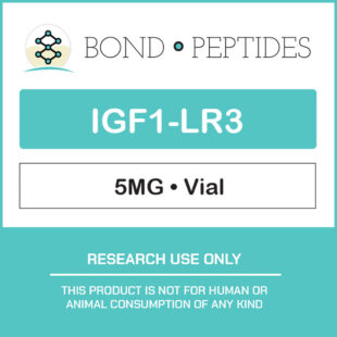 Bond Peptides IGF1-LR3 Vial - 5 mg Vial