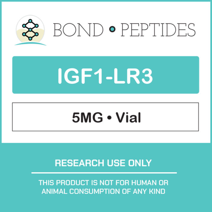 Bond Peptides IGF1-LR3 Vial - 5 mg Vial