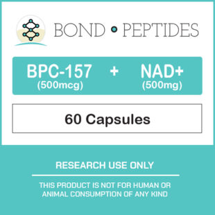 Bond Peptides BPC-157 NAD+ 60 capsules