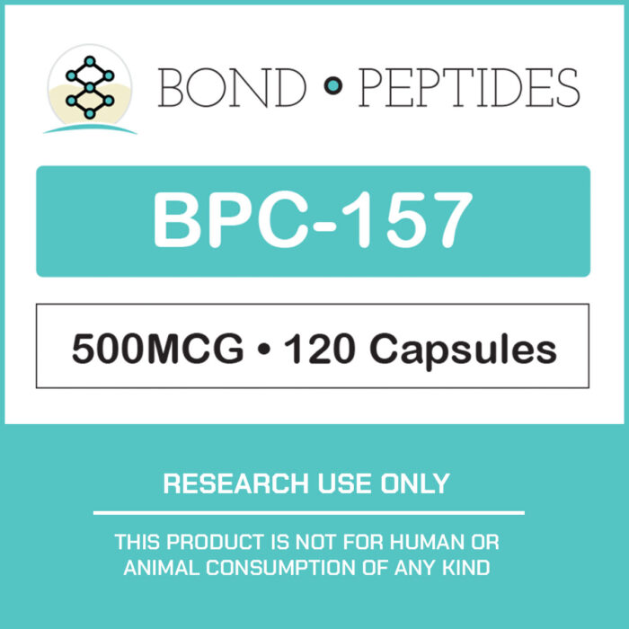 Bond Peptides BPC-157 Capsules - 120 Count
